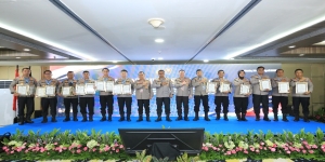 Bid Humas Polda Jambi Raih Dua Penghargaan di Rakernis Humas Polri 2026