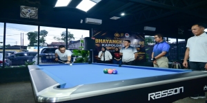 Kapolda Jambi Cup Billiard Tournament 2026 Resmi Dibuka, Perkuat Sinergitas TNI-Polri dan Sportivitas