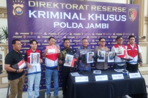 Polda Jambi Ungkap Tindak Pidana Migas, Pelangsiran Solar Subsidi di SPBU Lubuk Landai