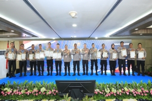 Bid Humas Polda Jambi Raih Dua Penghargaan di Rakernis Humas Polri 2026
