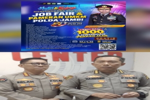 Sambut HUT Bhayangkara, Polda Jambi Gelar Job Fair dan Pameran UMKM 2026, Tersedia 1.000 Lowongan Kerja