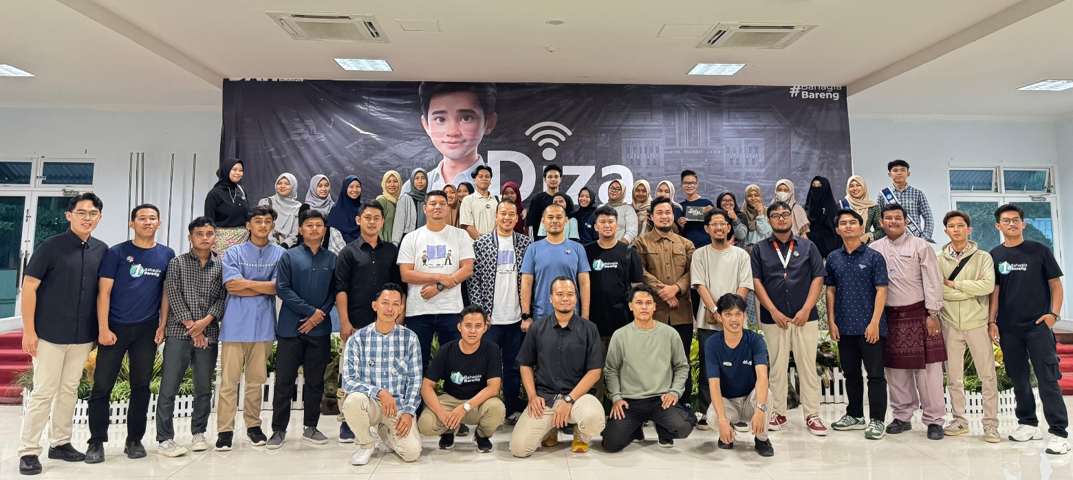 Diza Hazra  Satukan Berbagai Generasi  Wujudkan Kota Jambi BAHAGIA