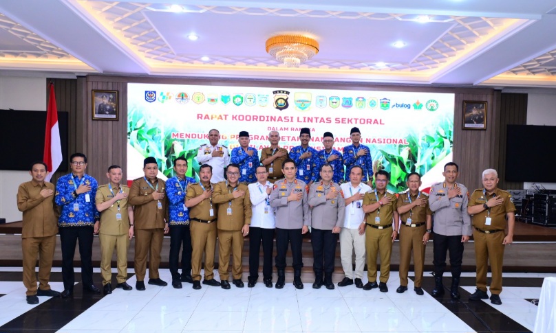 Kapolda Jadikan Jambi Motor Penggerak Swasembada Pangan Barat Indonesia