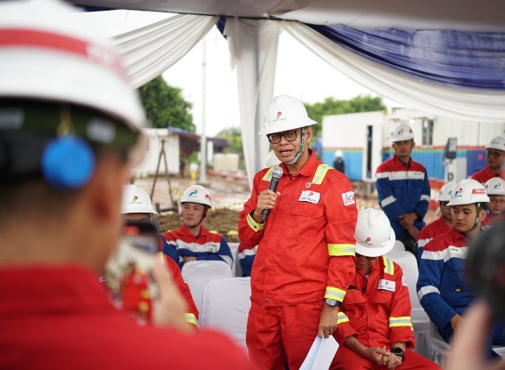 Wamen ESDM Apresiasi PHE Jambi Merang Tutup 2025 dengan Capaian On Stream PPC-01 Lampaui Target