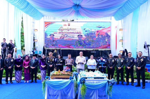 Syukuran Hari Bhayangkara ke-80, Polda Jambi Teguhkan Komitmen "Polri untuk Masyarakat"
