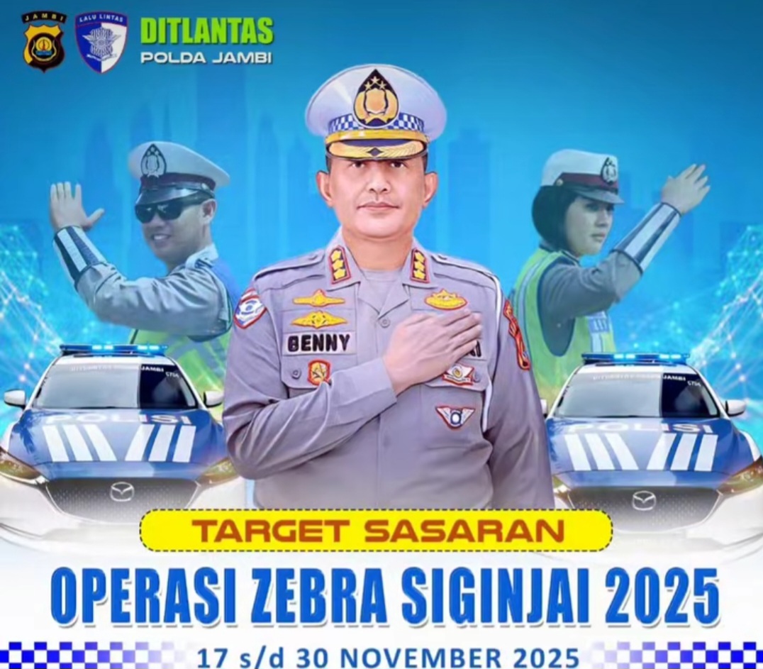 Operasi Zebra Siginjai 2025, Upaya Tekan Laka dan Beri Kesadaran Berlalu lintas