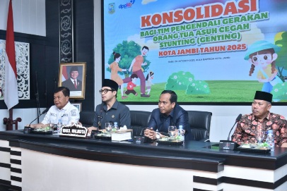 Diposisi 19  Nasional, Bukti Pemkot Jambi Turunkan Angka Stunting
