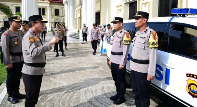Perkuat Pelayanan dan Respons Cepat 110, Biro Logistik Serahkan Kendaraan Dinas Pamapta kepada Polresta Jambi