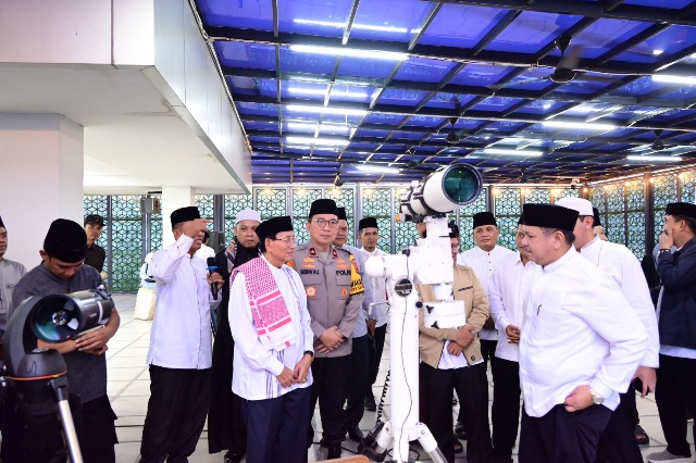 Wakapolda Jambi Hadiri Rukyatul Hilal Awal Syawal 1447 H, Hilal Tidak Terlihat